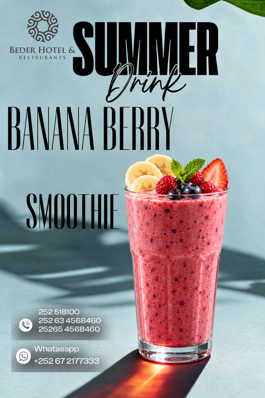 Banana Berry smoothie