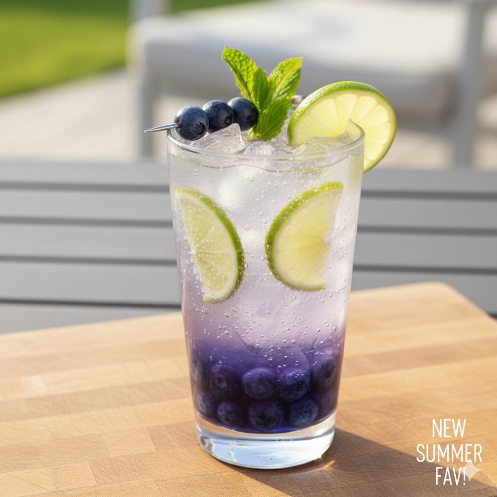Blueberry Majito