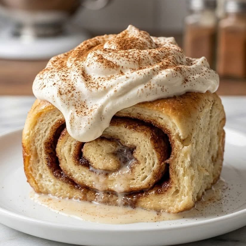 Cinnamon Rolls Cream Filling