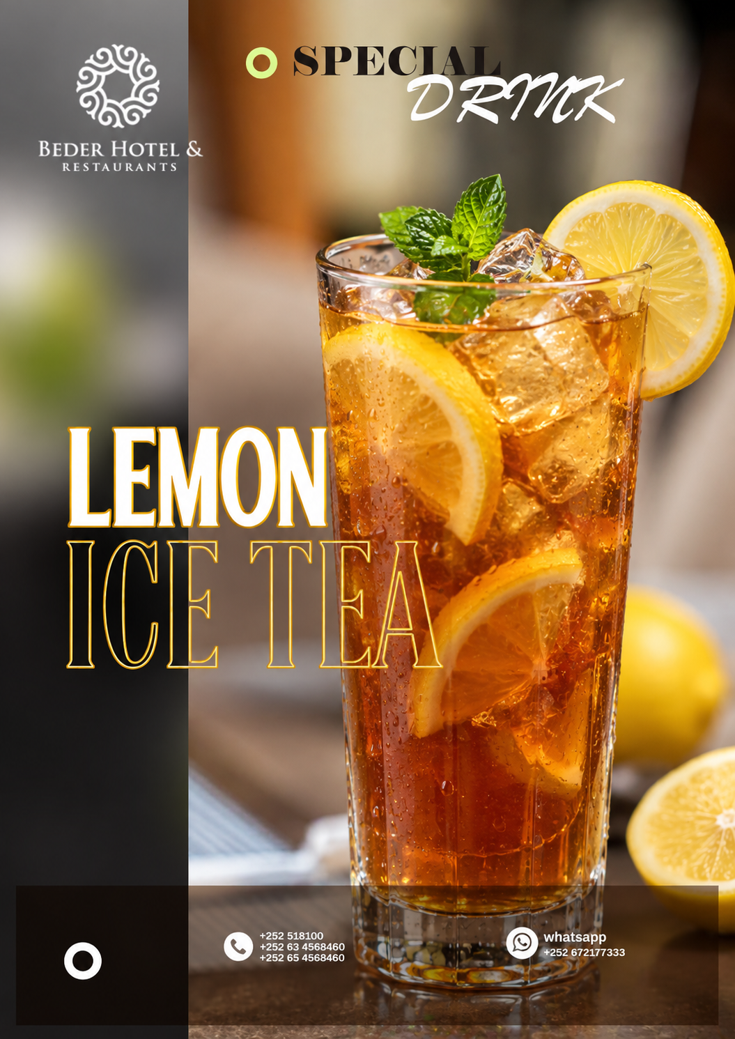 Lemon ice tea