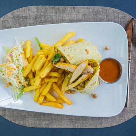 Chicken Curry Wrap