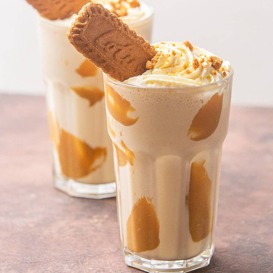 Lotus Ice Cream Frappe