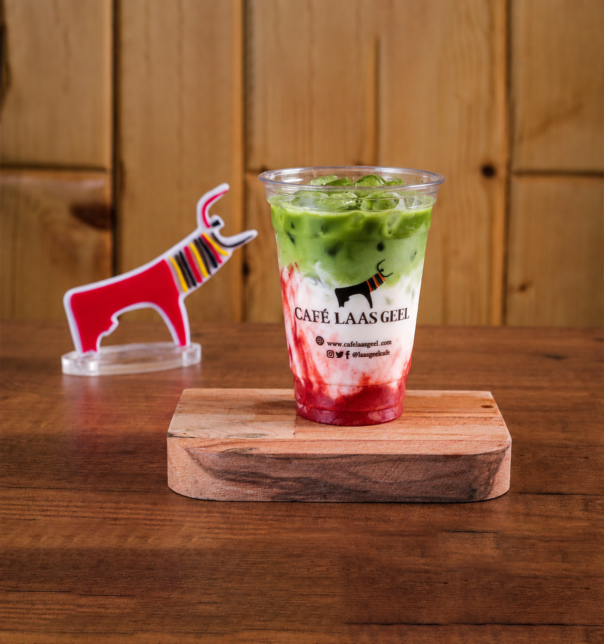 Iced Strawberry Matcha