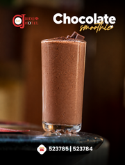 Chocolate smoothie/milkshake