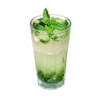 Green apple mojito