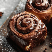 Cinnamon Rolls Chocolate Filling
