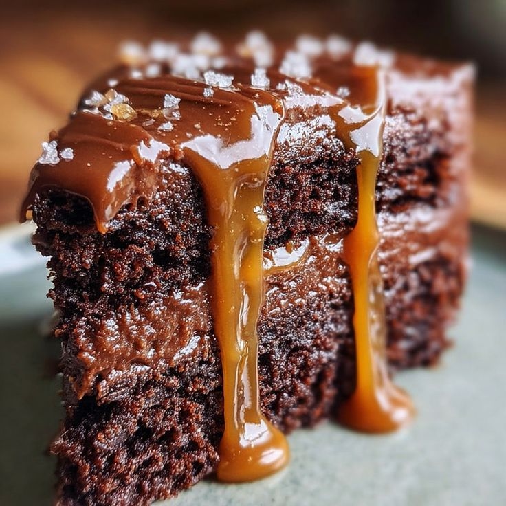 Chocolate Butter & Caramel Cake