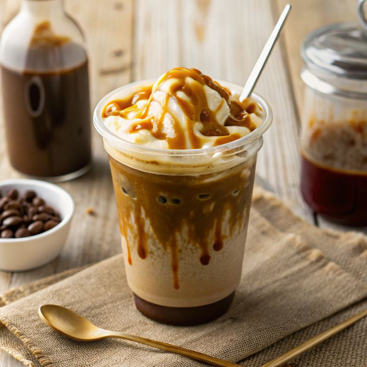 Iced Caramel Latte