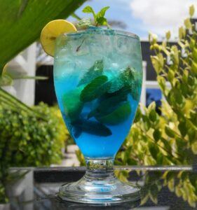 Blue Curacao Mojito