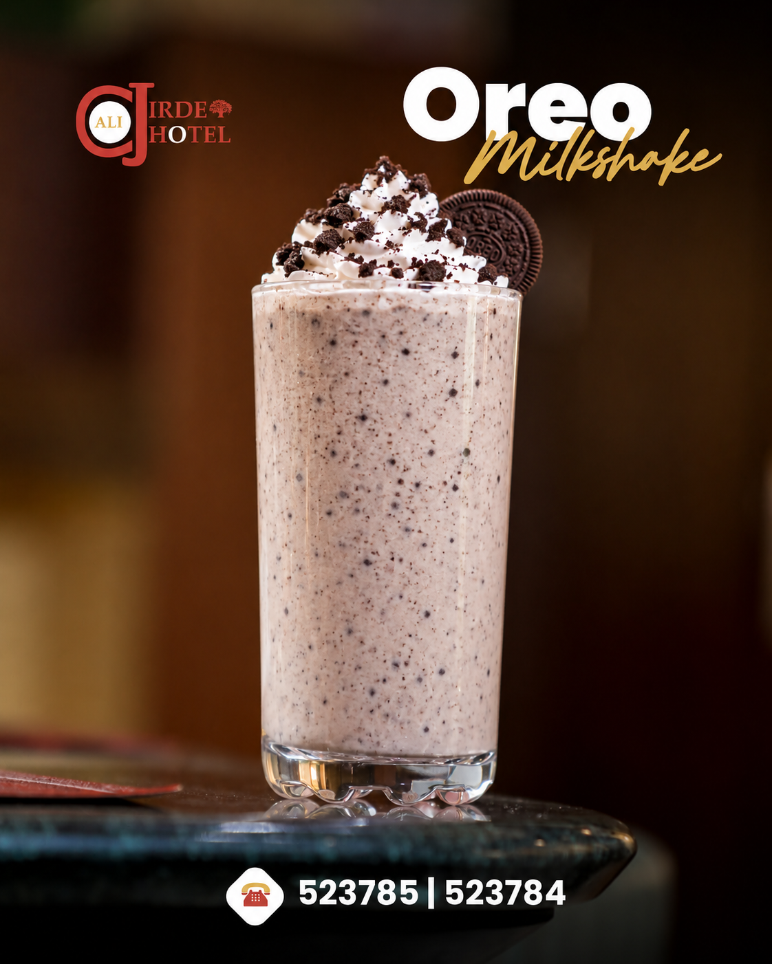 Oreo milkshake