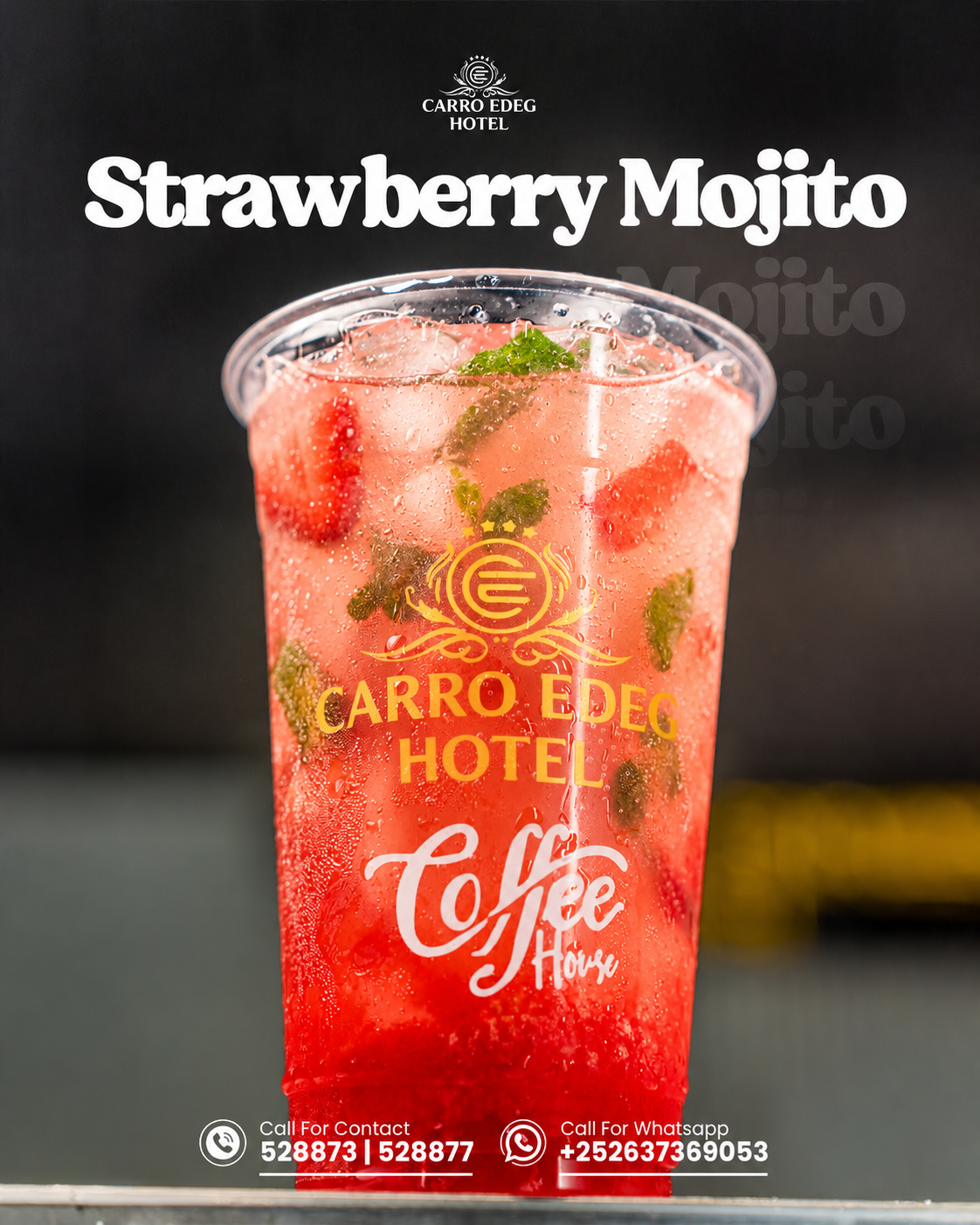 Strawberry mojito