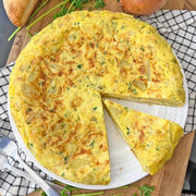 Spinach with Cheese Omelette