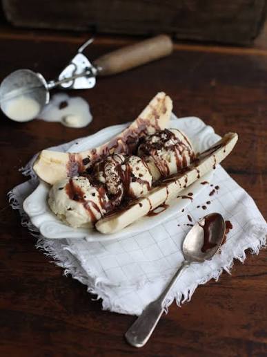 Banana Split Sundae