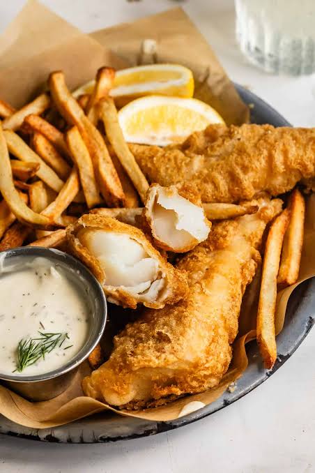 Buttered Fish Fillet English style