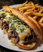 Steak Sandwich with cheese