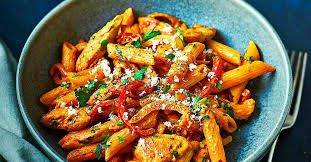 Penne Arrabiata Fajita Beef